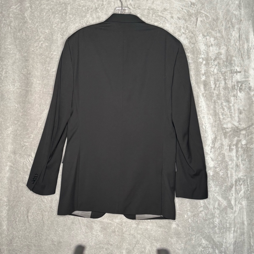 JF J.Ferrar Men’s Suit Blazer Black 38 Long Sports Coat Jacket Single Breasted - Picture 6 of 11
